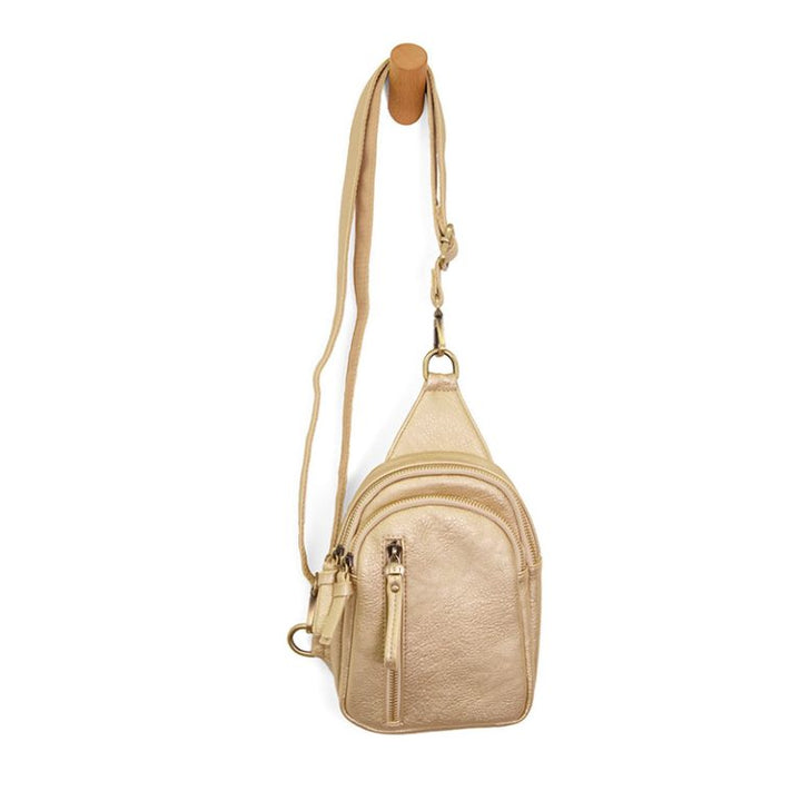 Skyler Sling Bag - Metallic Gold - Merry Piglets