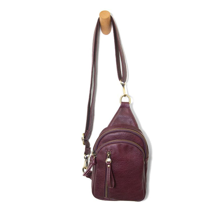 Skyler Sling Bag - Wine