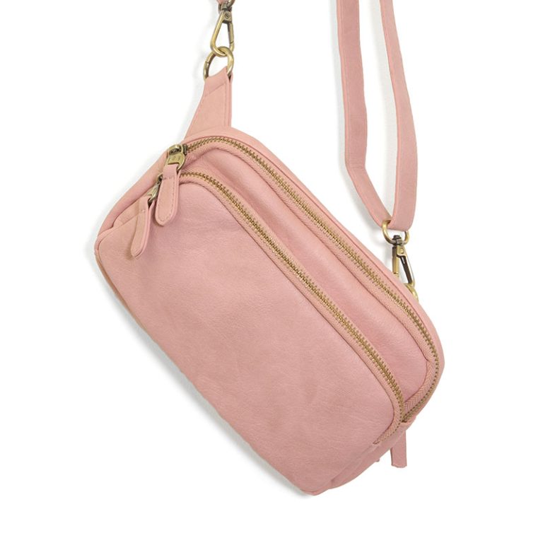 Kylie Belt or Crossbody Bag - Blush - Merry Piglets