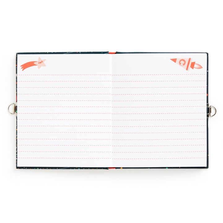 Solar System Locked Diary