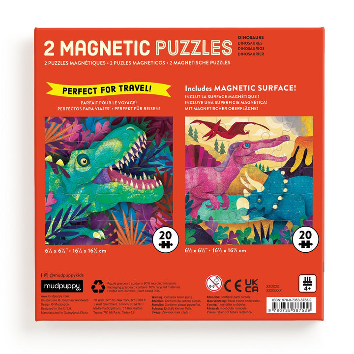 Dinosaurs Roar Magnetic Puzzle