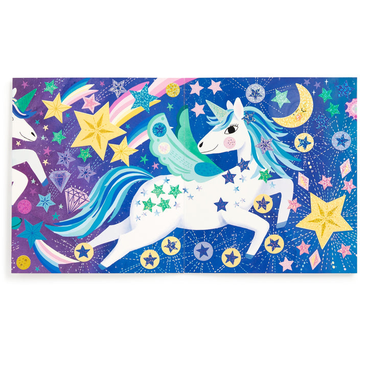 Unicorn Magic Sticker Sparkle Poster Activity Kit