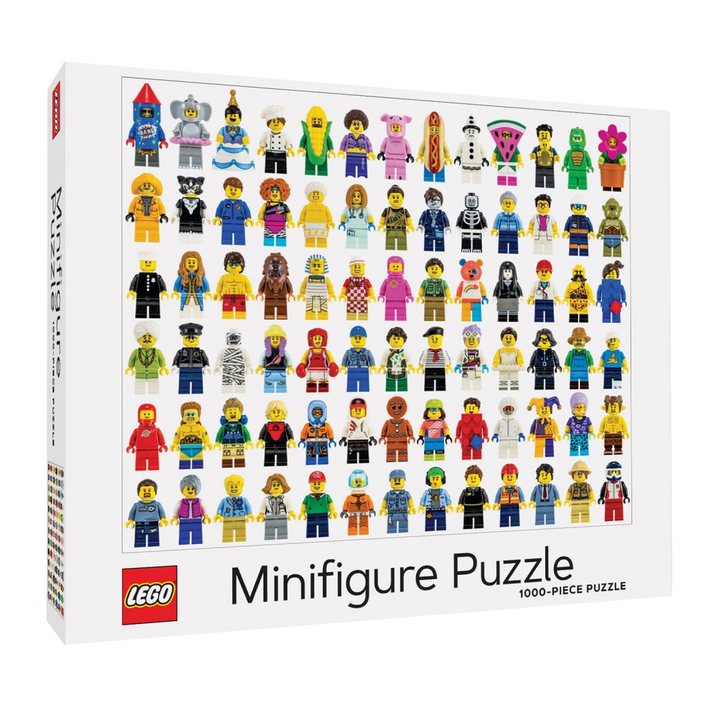 LEGO Minifigure 1000 Piece Puzzle - Merry Piglets