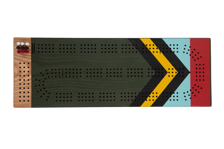 Scout Cribbage Board