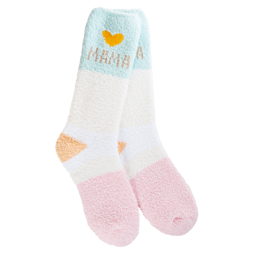 World's Softest Cozy Crew Socks - Merry Piglets