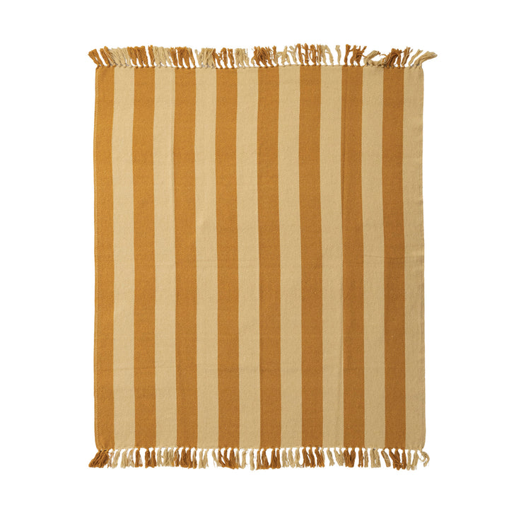 Gold & Yellow Cotton Blend Throw