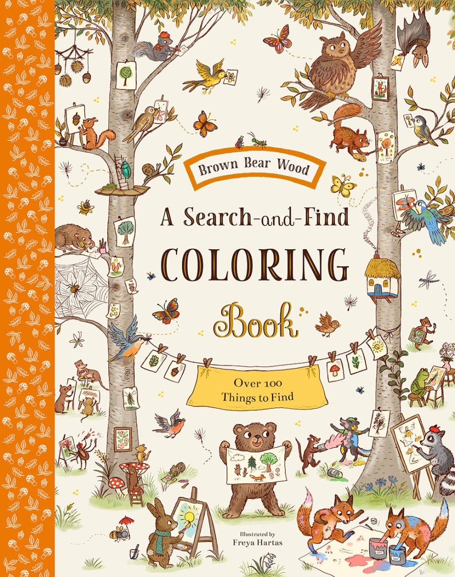 A Search & Find Coloring Book - Merry PigletsAbrams Books