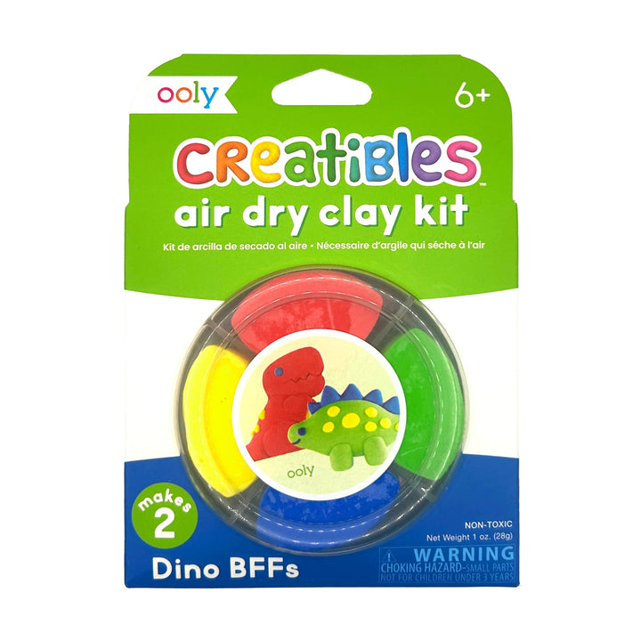 Mini Air-Dry Clay Kit: Dino BFFs