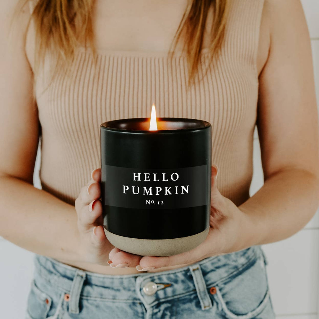 Hello Pumpkin Soy Candle - Merry Piglets