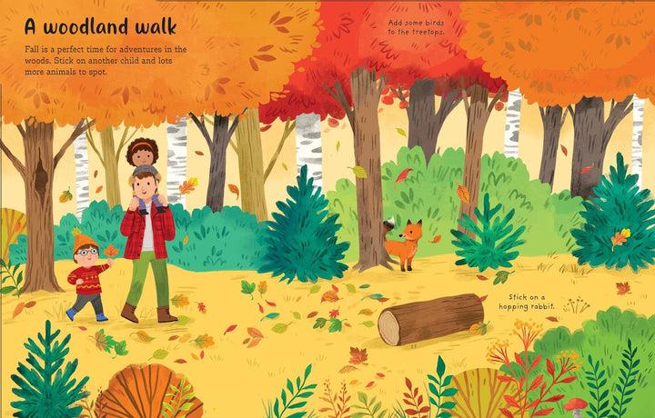 Fall First Sticker Book
