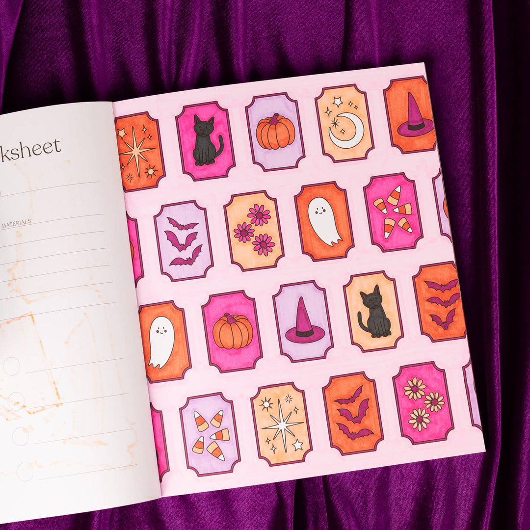 Sweet & Spooky Coloring Book