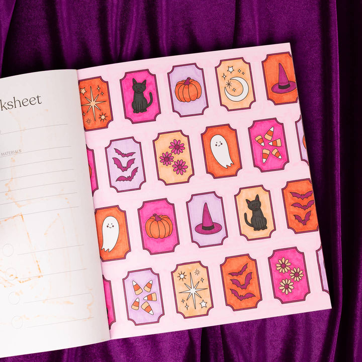 Sweet & Spooky Coloring Book