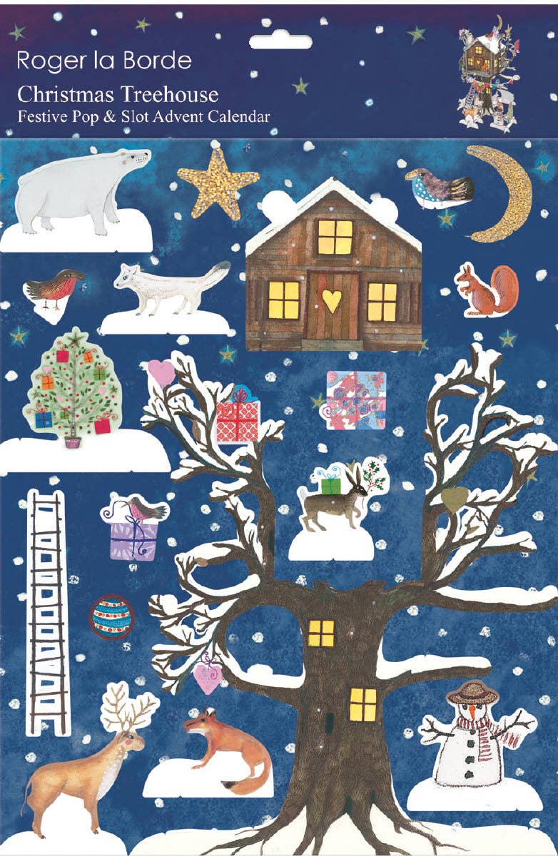 Christmas Treehouse 3D Advent Calendar