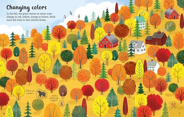 Fall First Sticker Book
