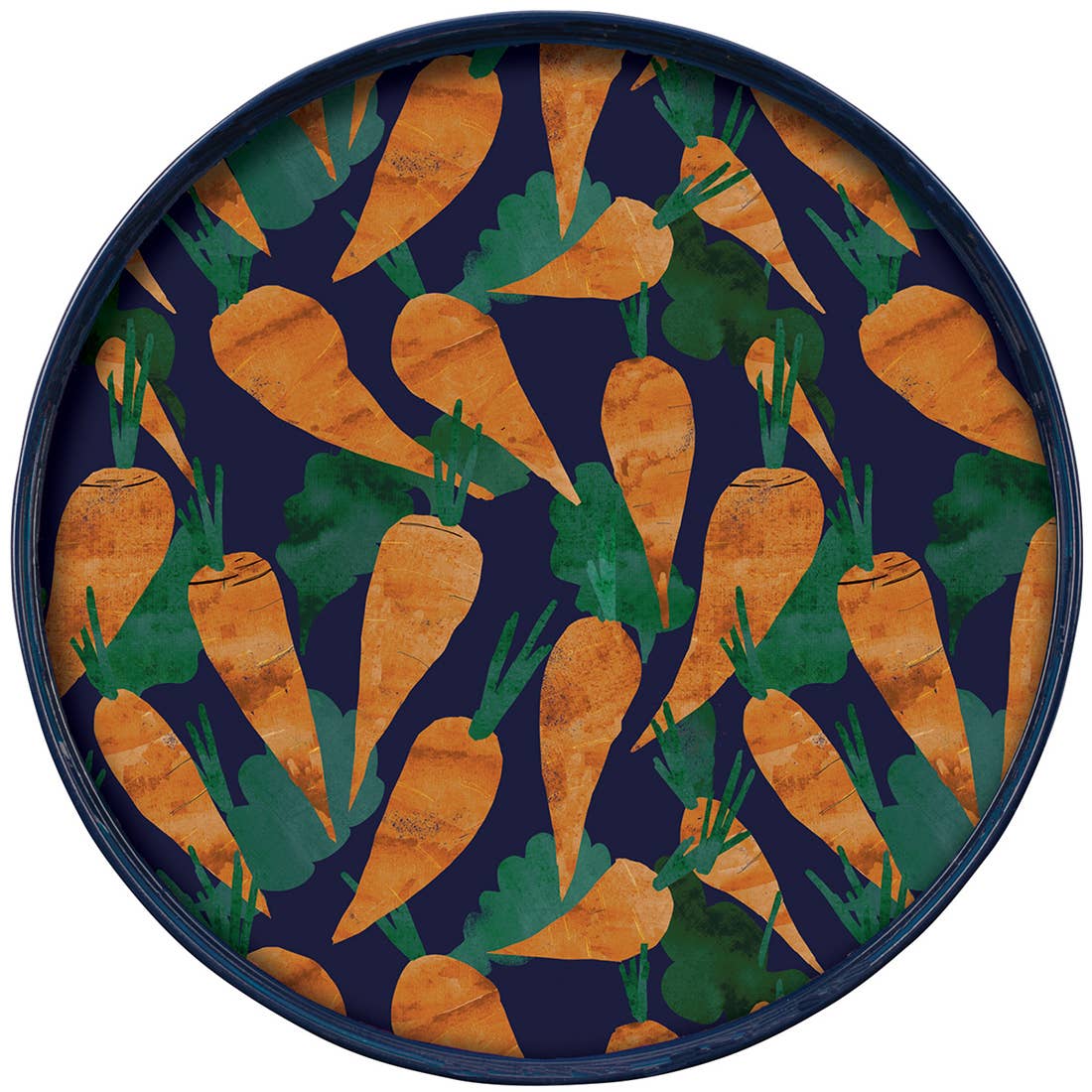 Carrots Round Tray
