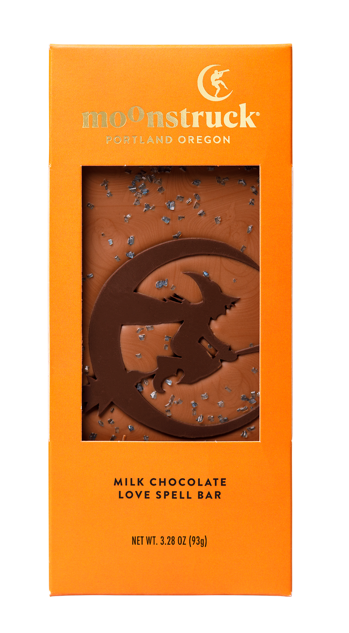 Love Spell chocolate bar by Moonstruck