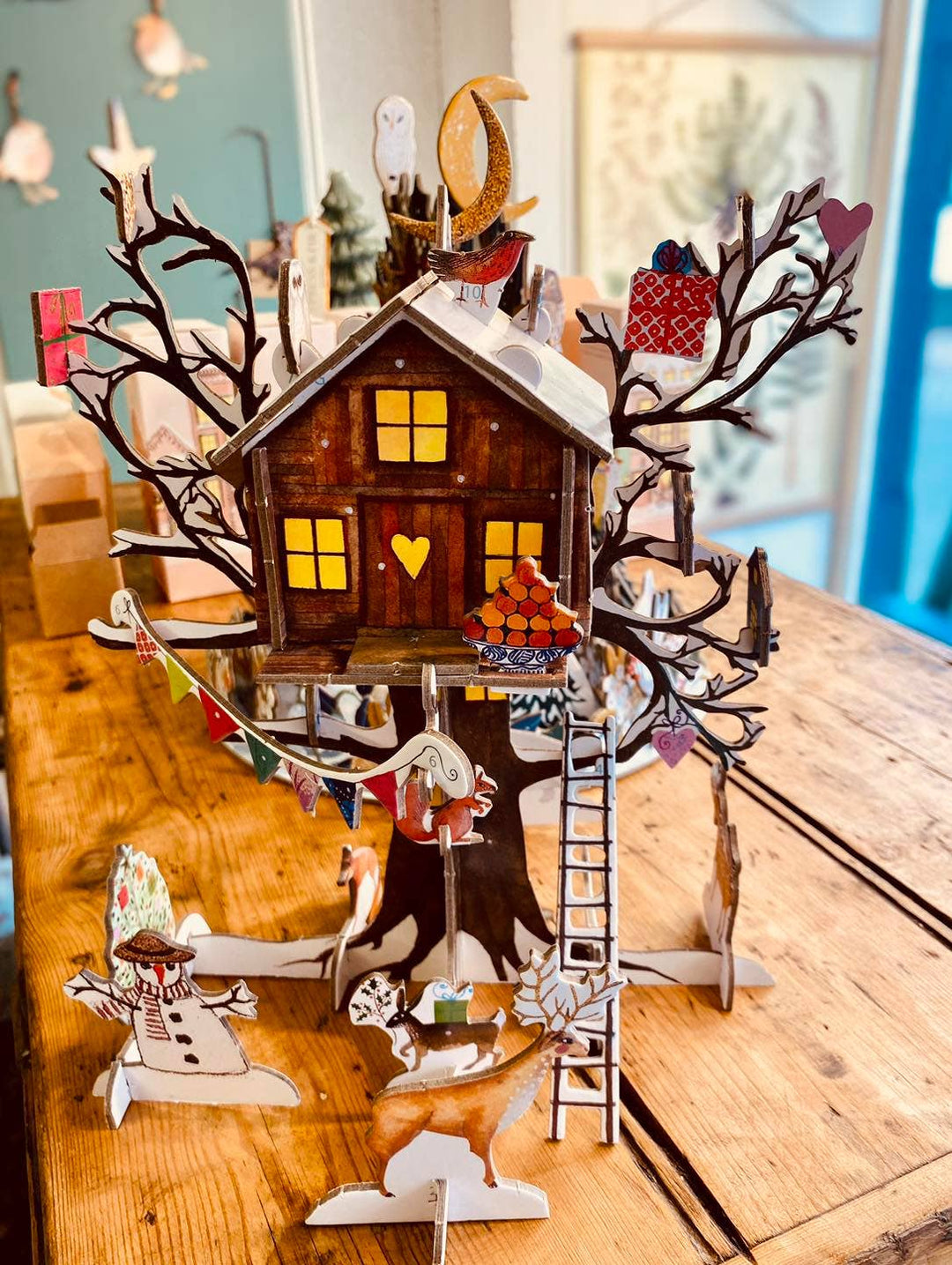 Christmas Treehouse 3D Advent Calendar