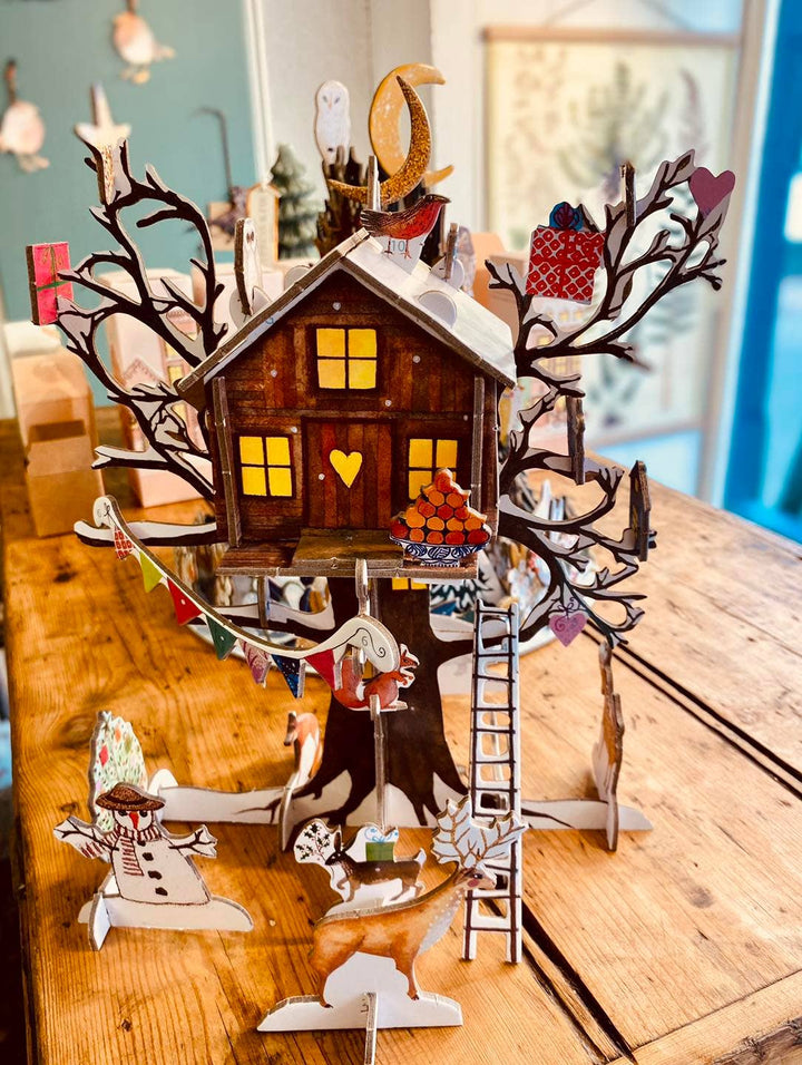 Christmas Treehouse 3D Advent Calendar