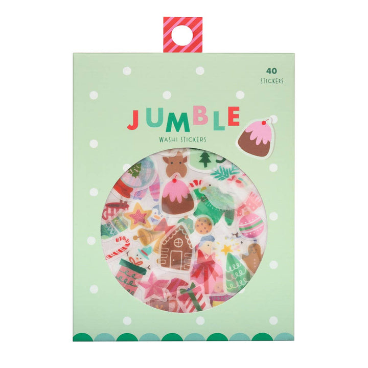 Holidays Jumble Washi Stickers