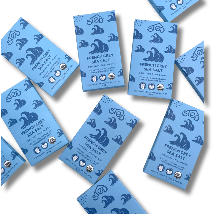 French Grey Sea Salt Mini Chocolate Bar