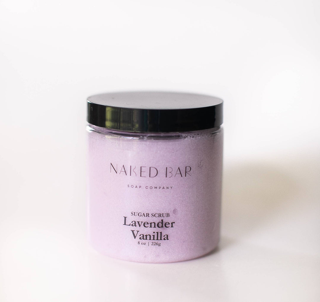 Lavender Vanilla Body Sugar Scrub - Merry Piglets