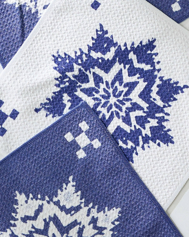 Snowfall Dishcloth Set