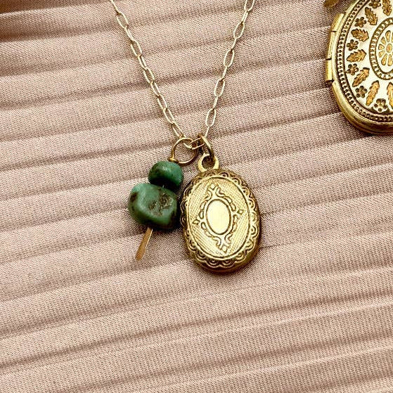 Mini Capsule Locket Necklace