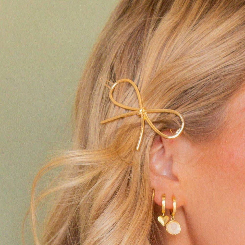 Allie Bow Hair Clip - Merry PigletsShop Andi