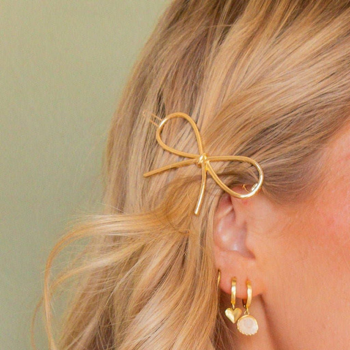 Allie Bow Hair Clip - Merry PigletsShop Andi