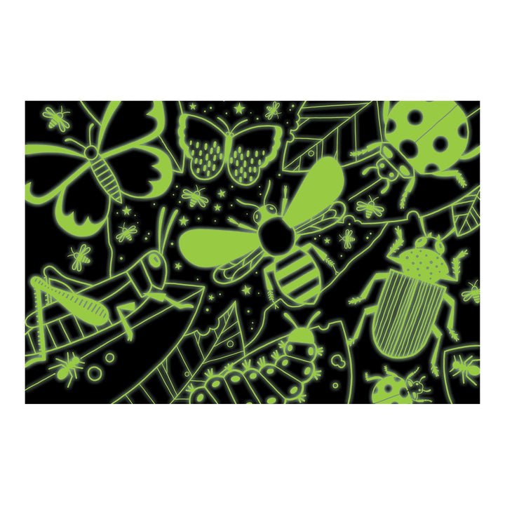 Amazing Insects 100 Piece Glow in the Dark Puzzle - Merry PigletsMudpuppy