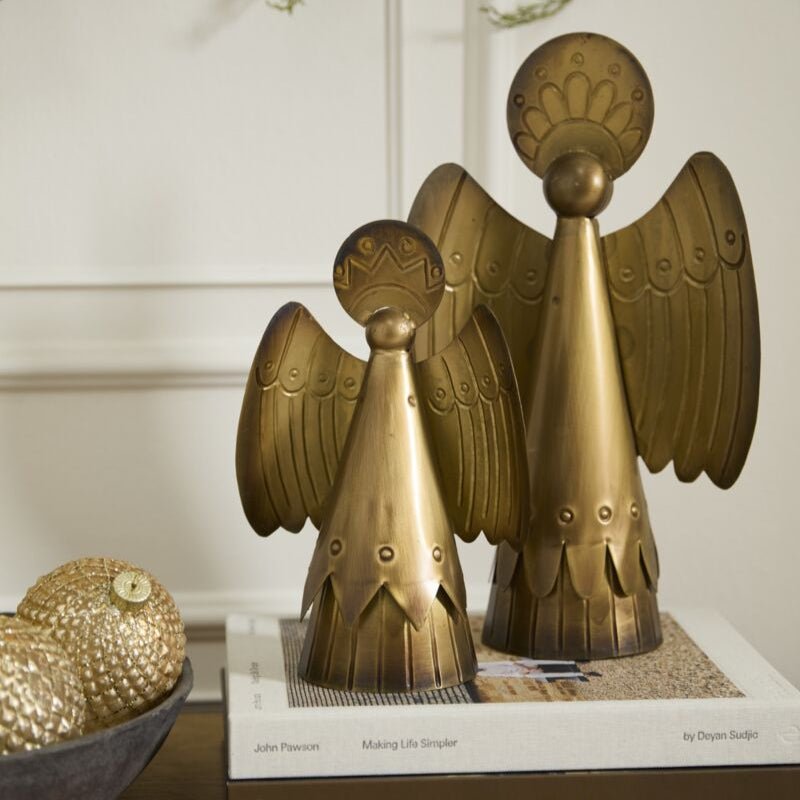 Angel Figurine - Merry PigletsAccent Decor