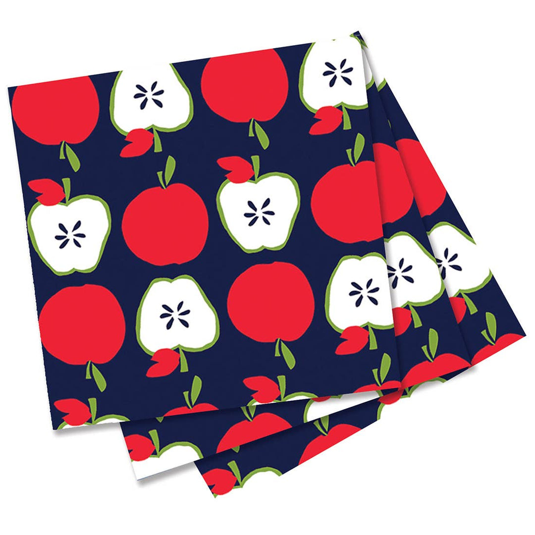 Apples Paper Napkins - Merry Pigletsrockflowerpaper