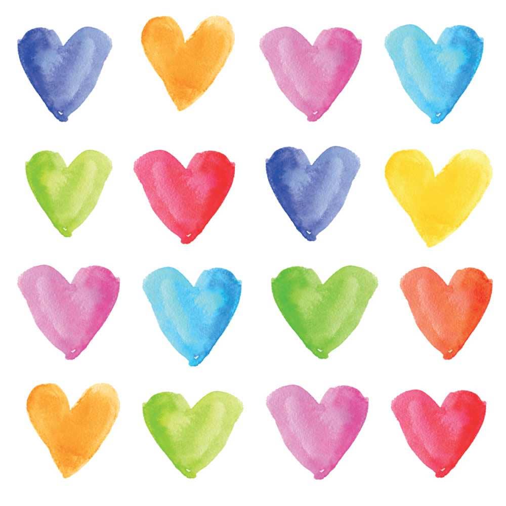 Aqua Hearts Cocktail Napkins - Merry PigletsPaperproducts Design • Ambiente