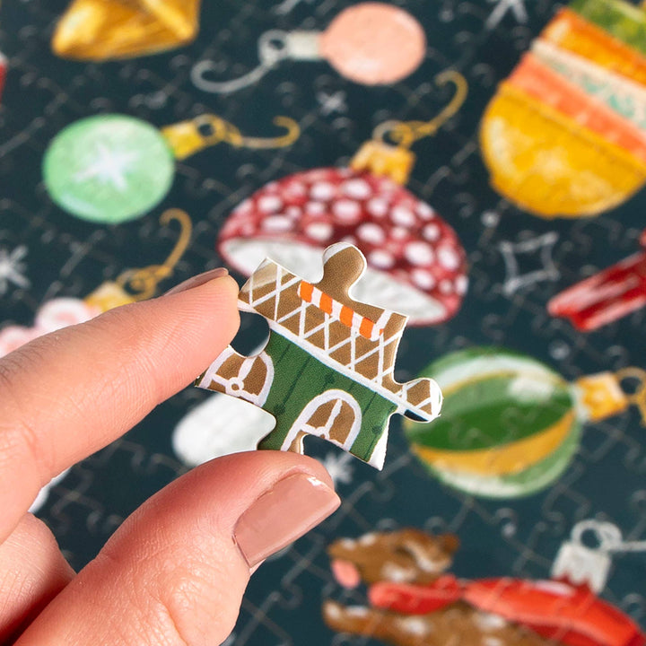 Around The Tree 500 Piece Puzzle - Merry Piglets1canoe2 | One Canoe Two Paper Co.