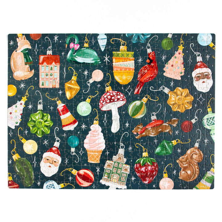 Around The Tree 500 Piece Puzzle - Merry Piglets1canoe2 | One Canoe Two Paper Co.