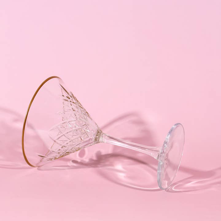 Art Deco Martini Glass - Merry PigletsMory Design Store