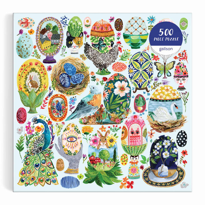 Artisanal Eggs 500 Piece Puzzle - Merry Piglets