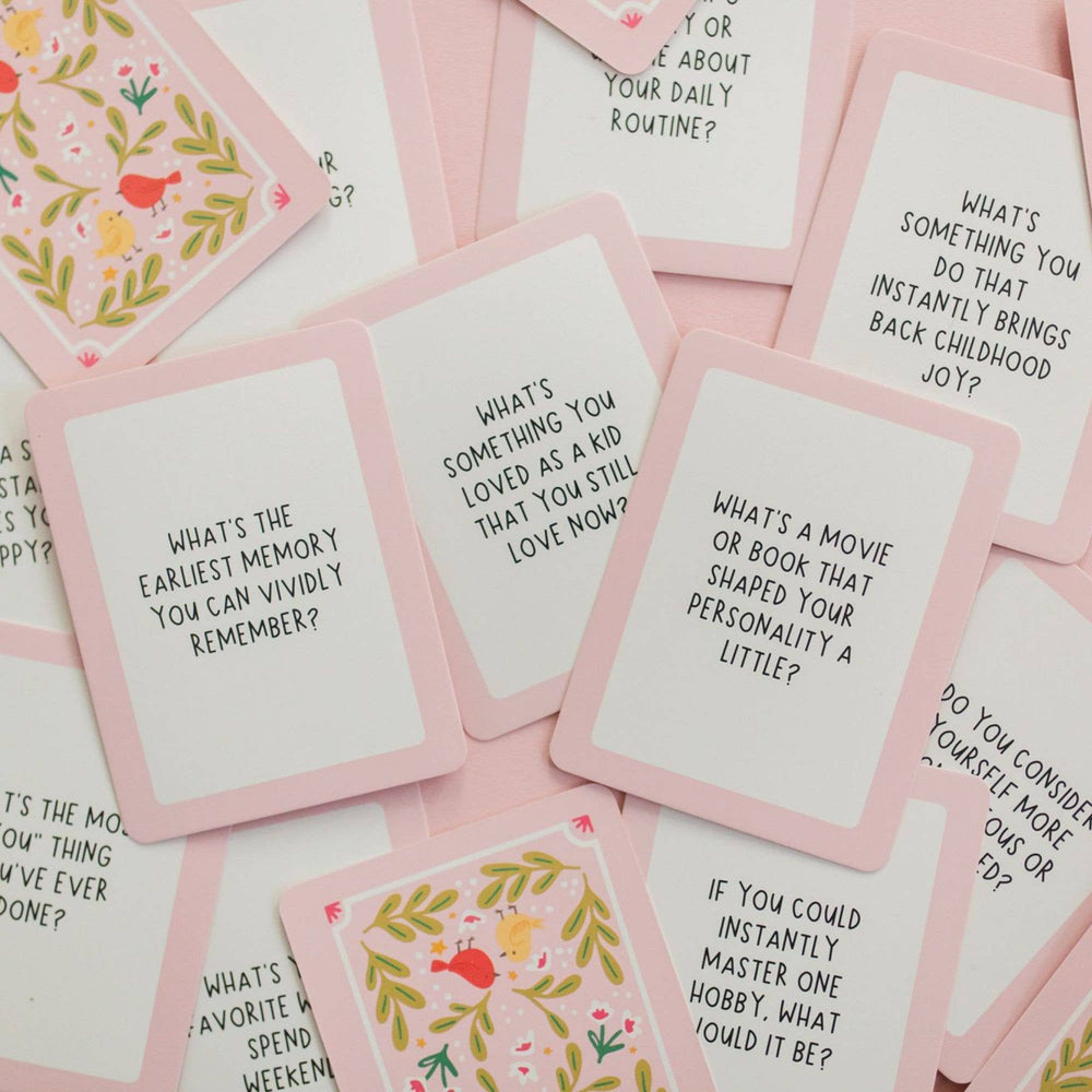 Ask Away Conversation Cards - Merry PigletsPippi Post