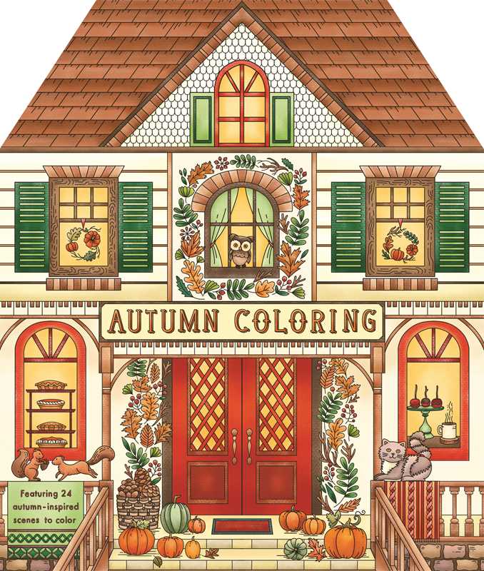 Autumn Coloring - Merry PigletsSimon & Schuster