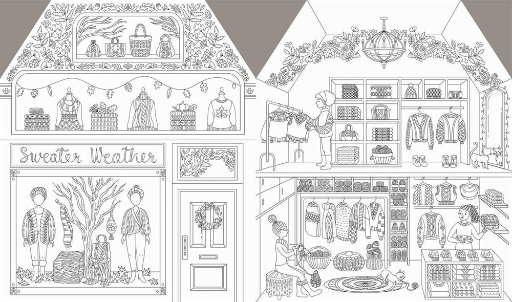Autumn Coloring - Merry PigletsSimon & Schuster