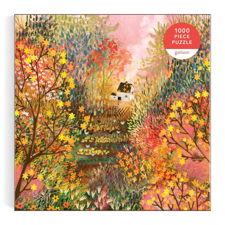Autumn in the Meadow 1000 Piece Puzzle - Merry PigletsGalison
