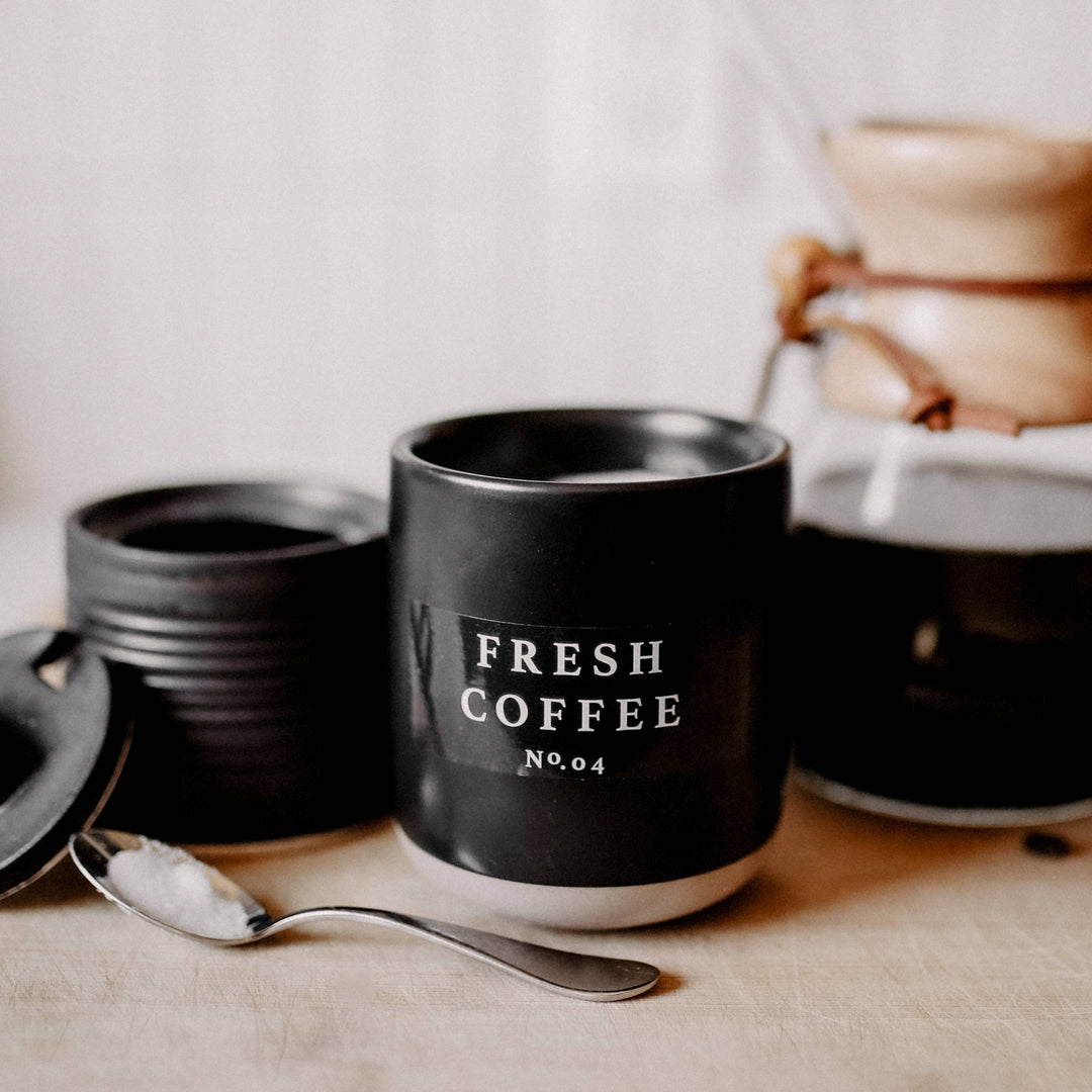 Fresh Coffee Soy Candle - Merry Piglets