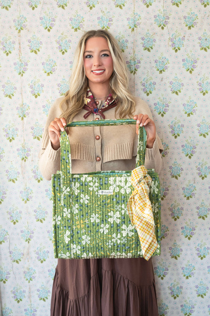 Josephine Quilted Tote