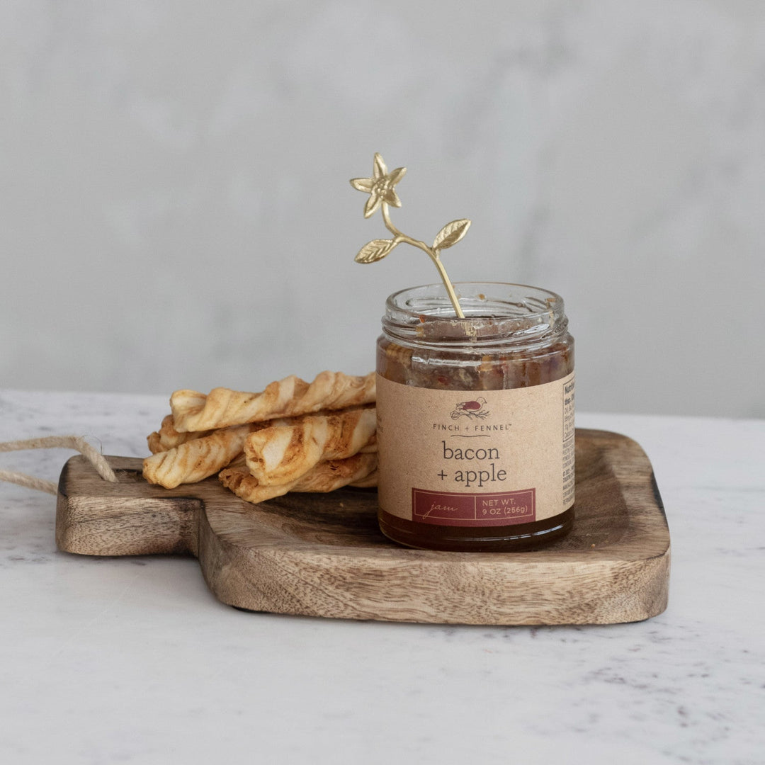 Bacon + Apple Jam - Merry PigletsFinch & Fennel