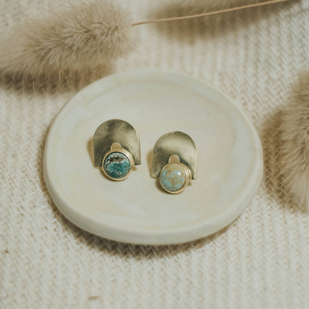 Bali Turquoise Studs - Merry PigletsCommonform