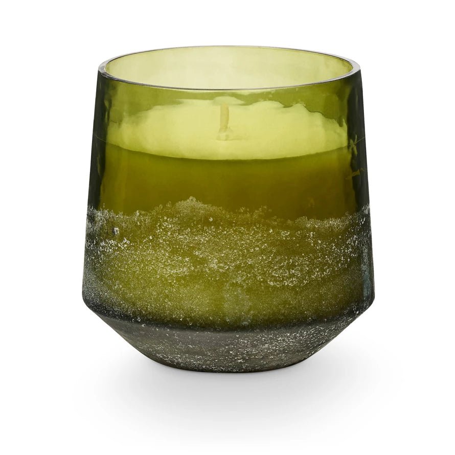 Balsam & Cedar Baltic Glass Candle - Merry PigletsIllume