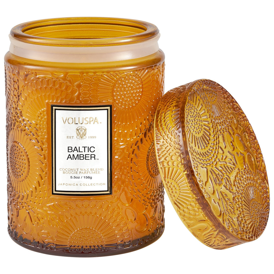 Baltic Amber Small Jar Candle - Merry PigletsVoluspa