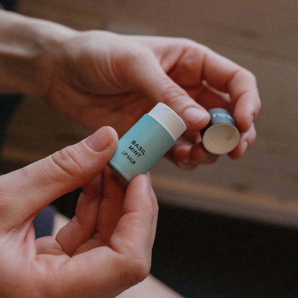 Basil Mint Organic Lip Balm - Merry PigletsGood Flower Farm