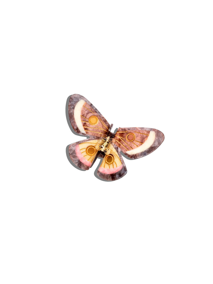 Emperor Silk Moth Claw Hair Clip