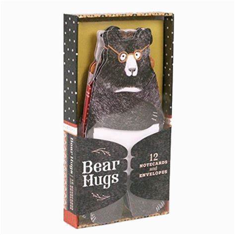 Bear Hugs Notecards - Merry Piglets